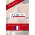 Atrium Construction - Abonnement 2 ans - offre spéciale