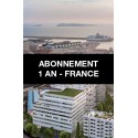 Abonnement pour 4 numéros de planète bâtiment pour la France métropolitaine